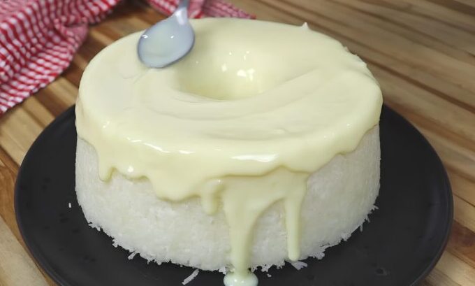 Bolo tapioca granulada